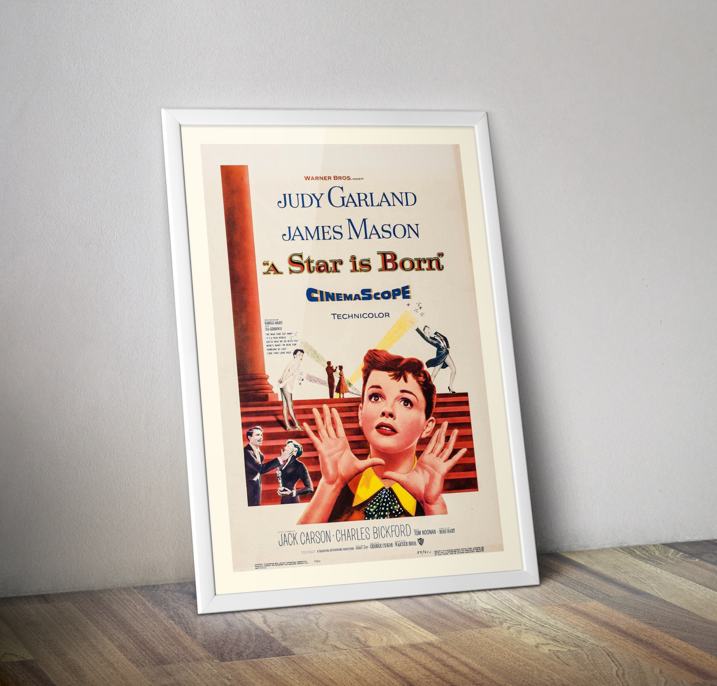 Affiche A star is born 1954 I Affiche poster vintage