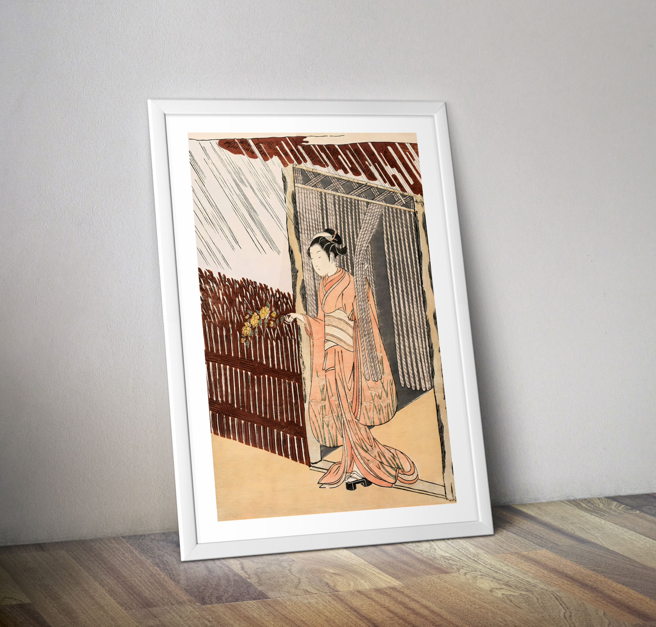 Estampe Japon Suzuki Harunobu - Affiche Japon Ukiyo-e