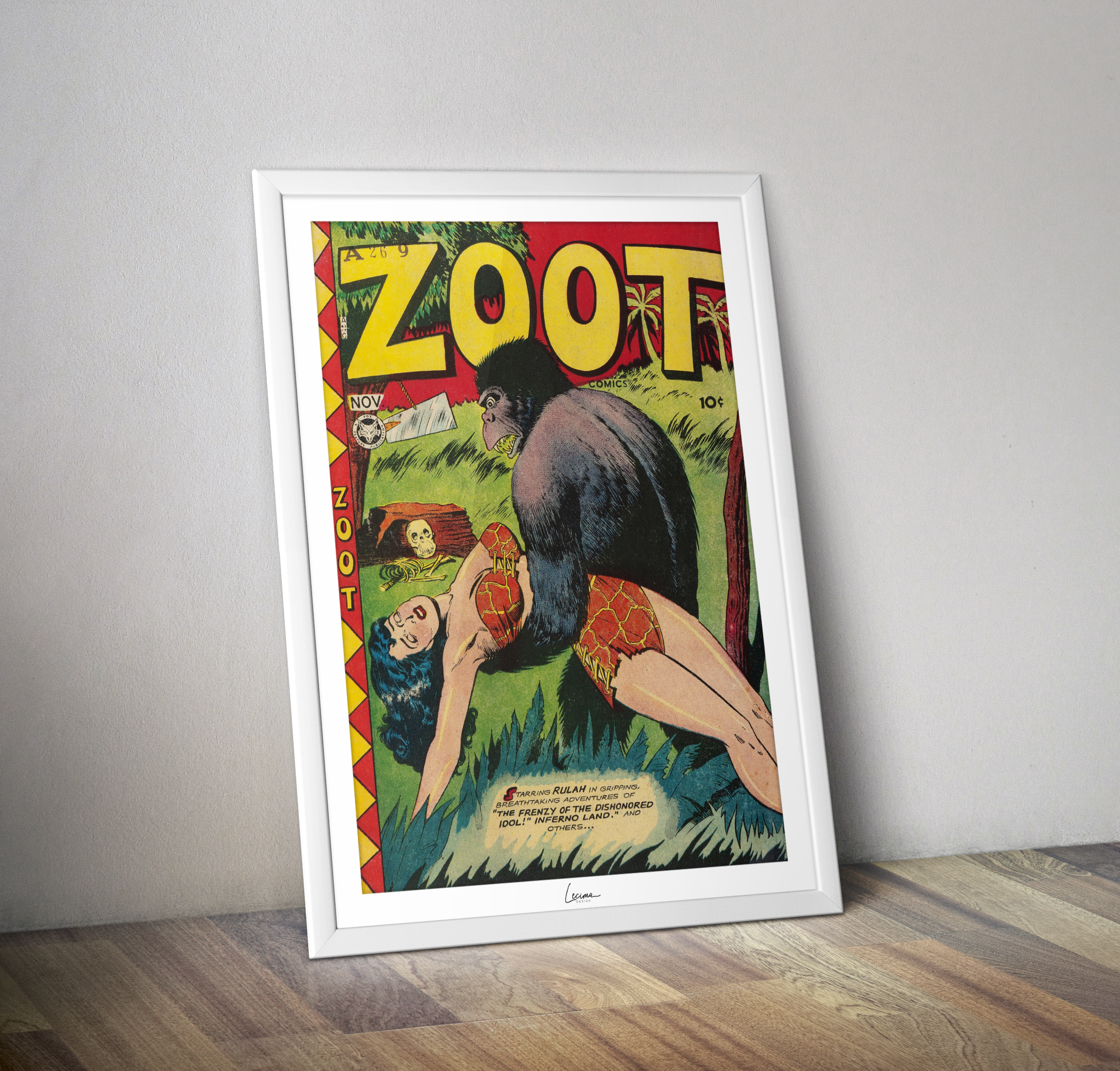 Affiche couverture comics ZOOT - Poster couverture comic