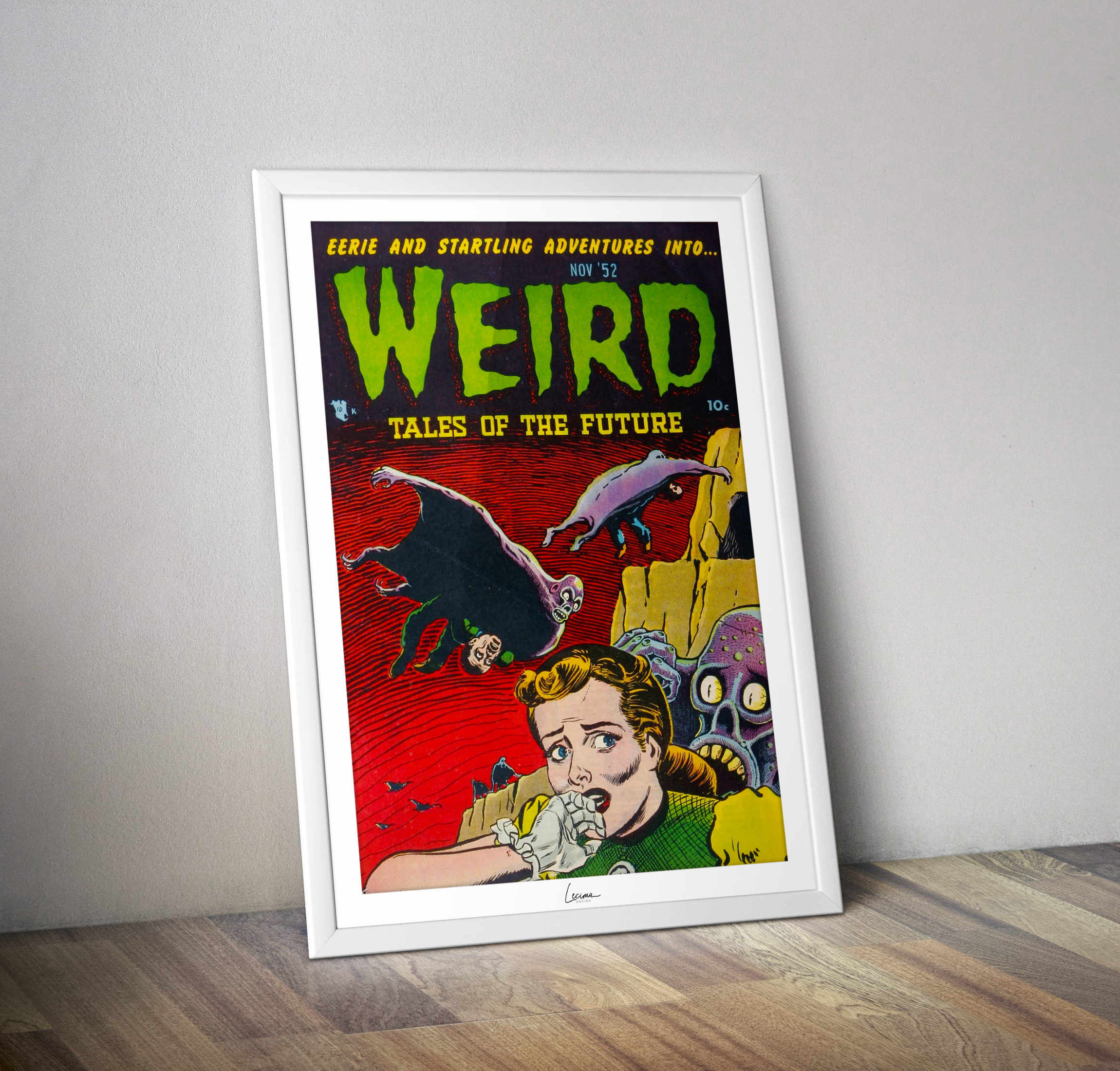 Affiche Weird Tales of the Future - Poster couverture comics