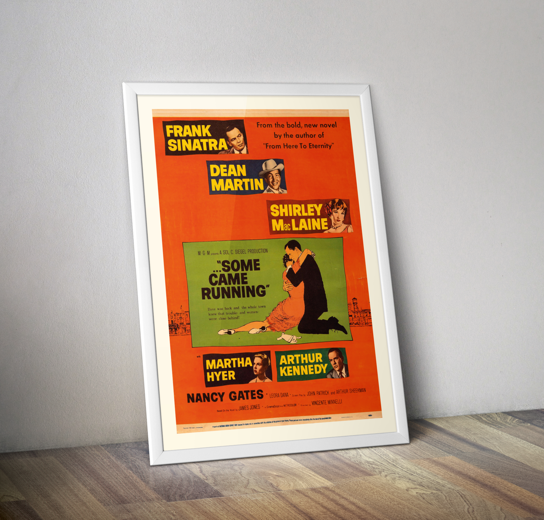 Affiche cinéma Comme un torrent 1958 I Poster Some Came Running