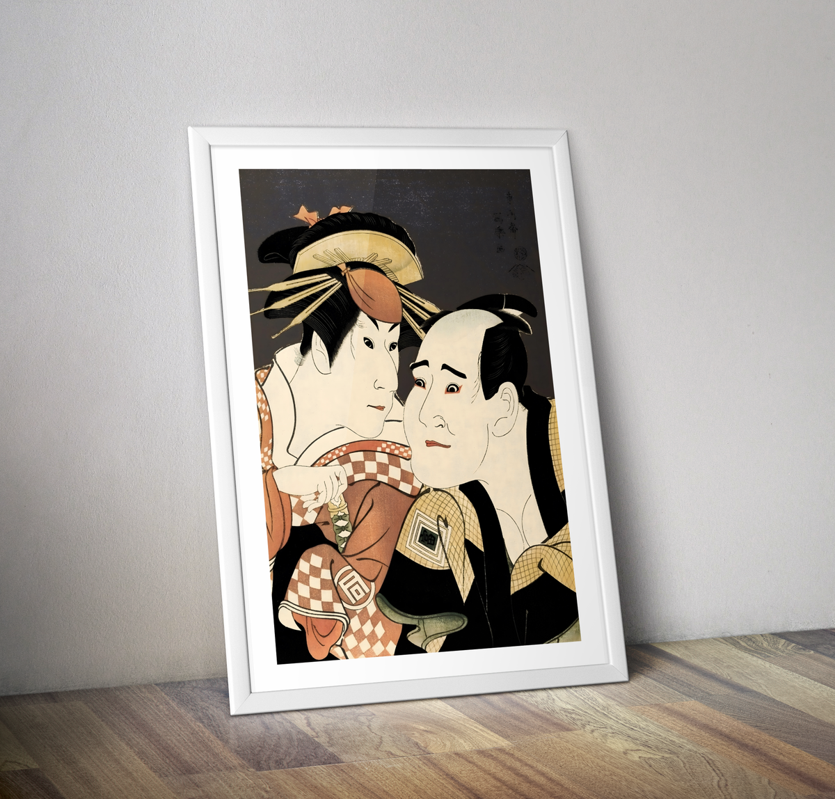 Estampe vintage Japon affiche Tōshūsai Sharaku - Poster japon