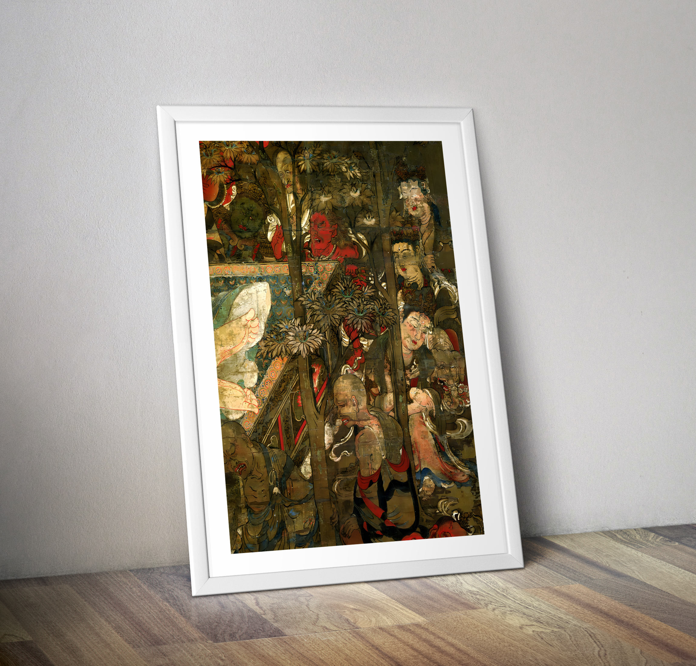 Affiche vintage estampe Japon ukiyo-e - Poster