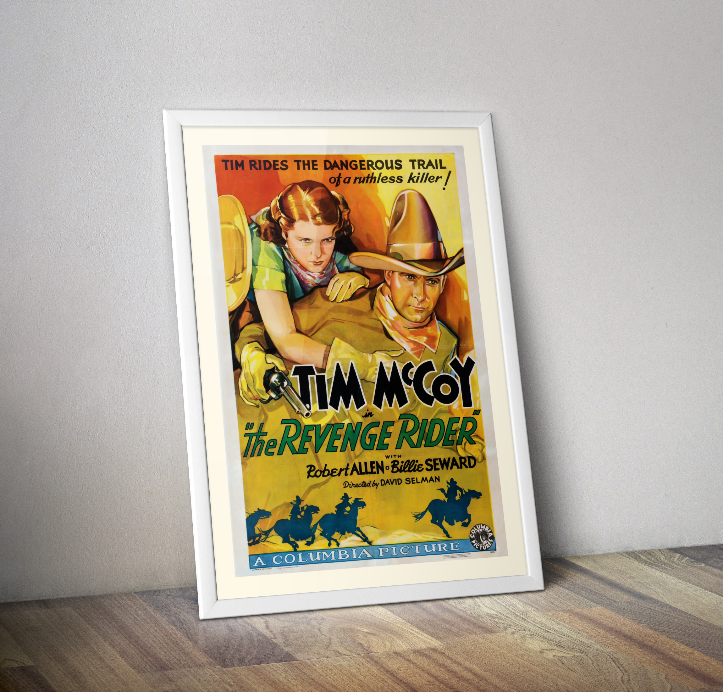 Affiche cinema Le galop de la revanche 1935 I Film The revenge rider