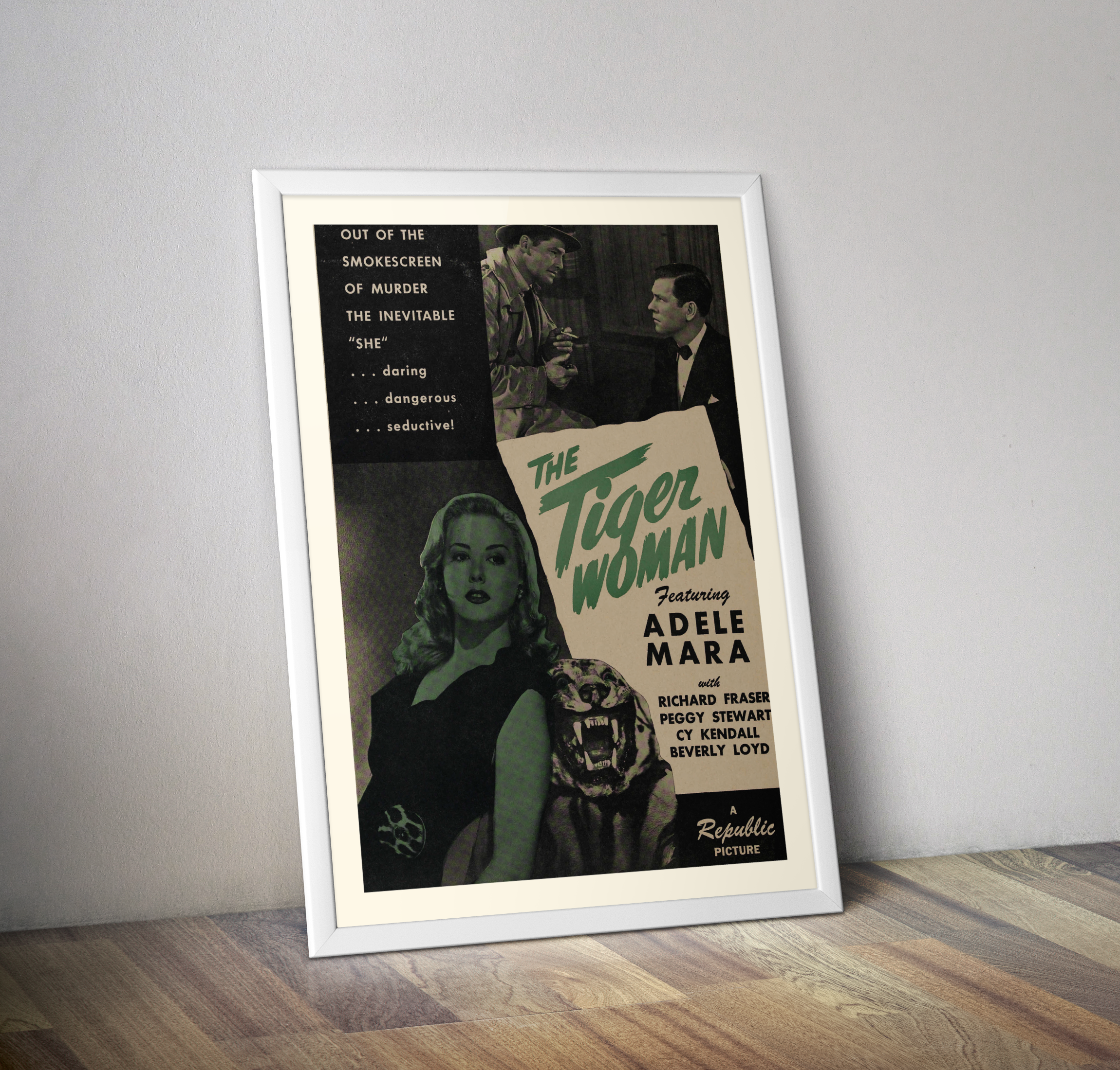 Affiche film The tiger woman 1945 I Poster cinéma