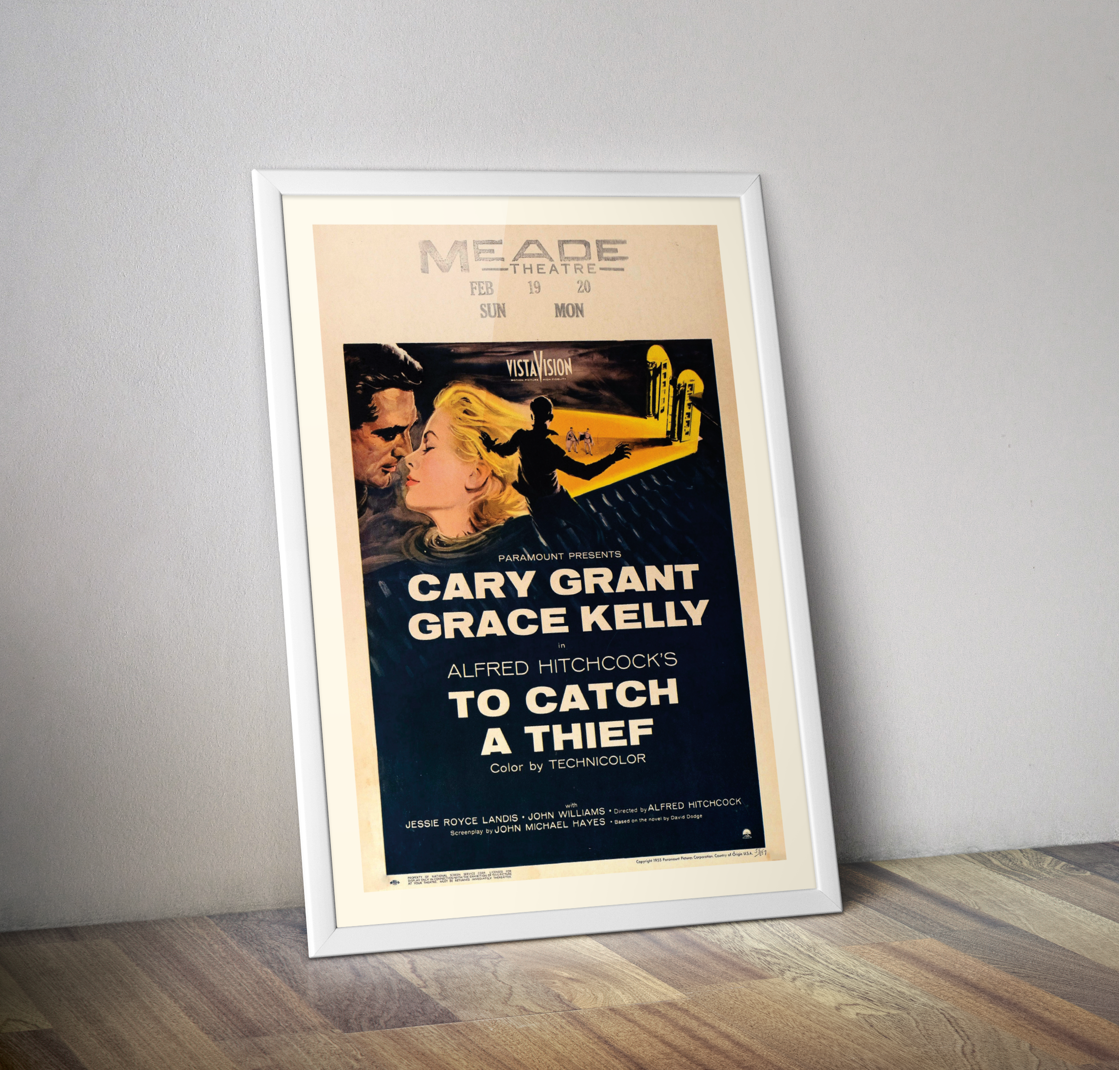 Affiche film La Main au collet 1955 I Cinéma To Catch a Thief