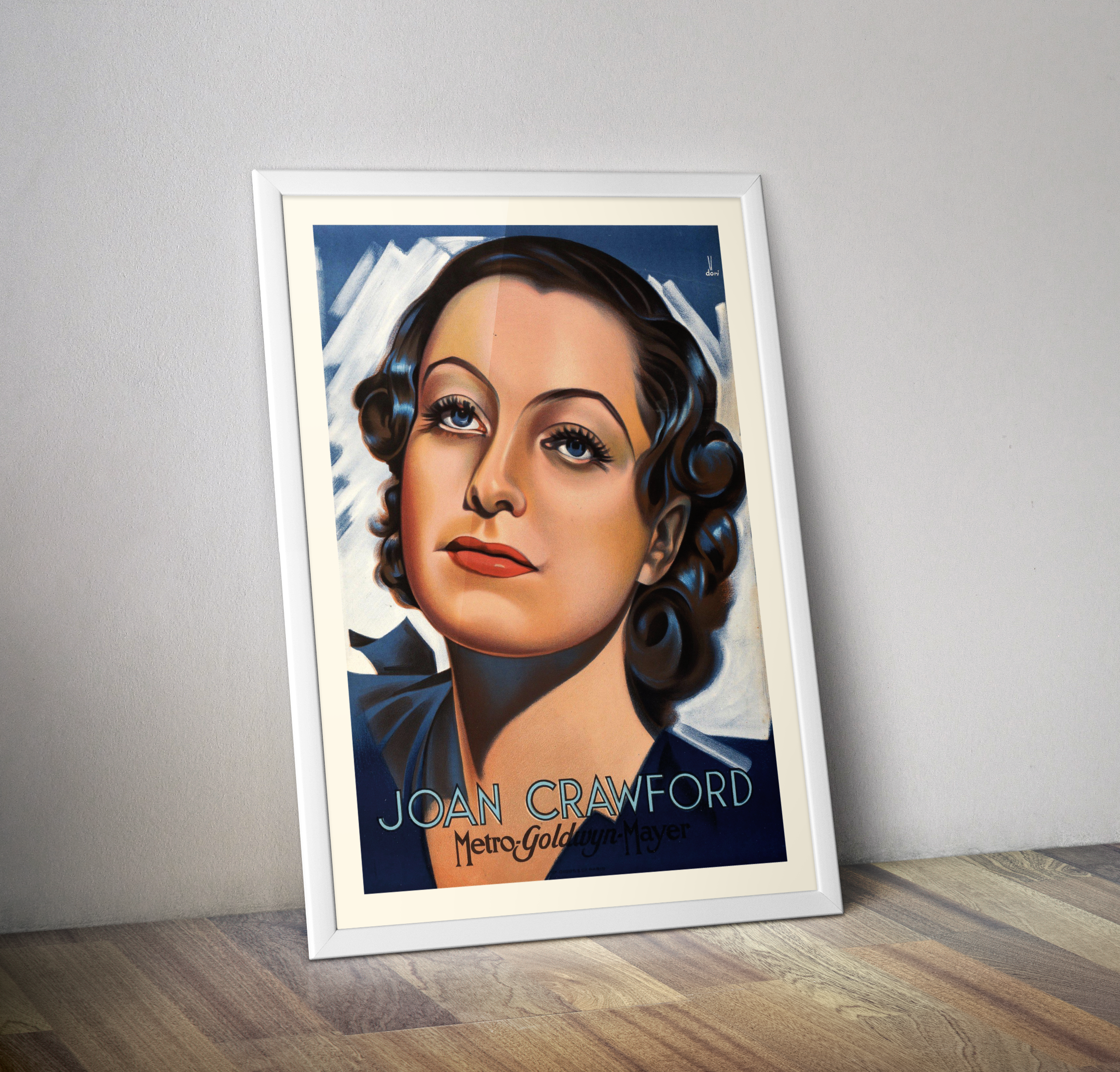 Affiche cinéma Joan Crawford 1936 I Poster vintage film