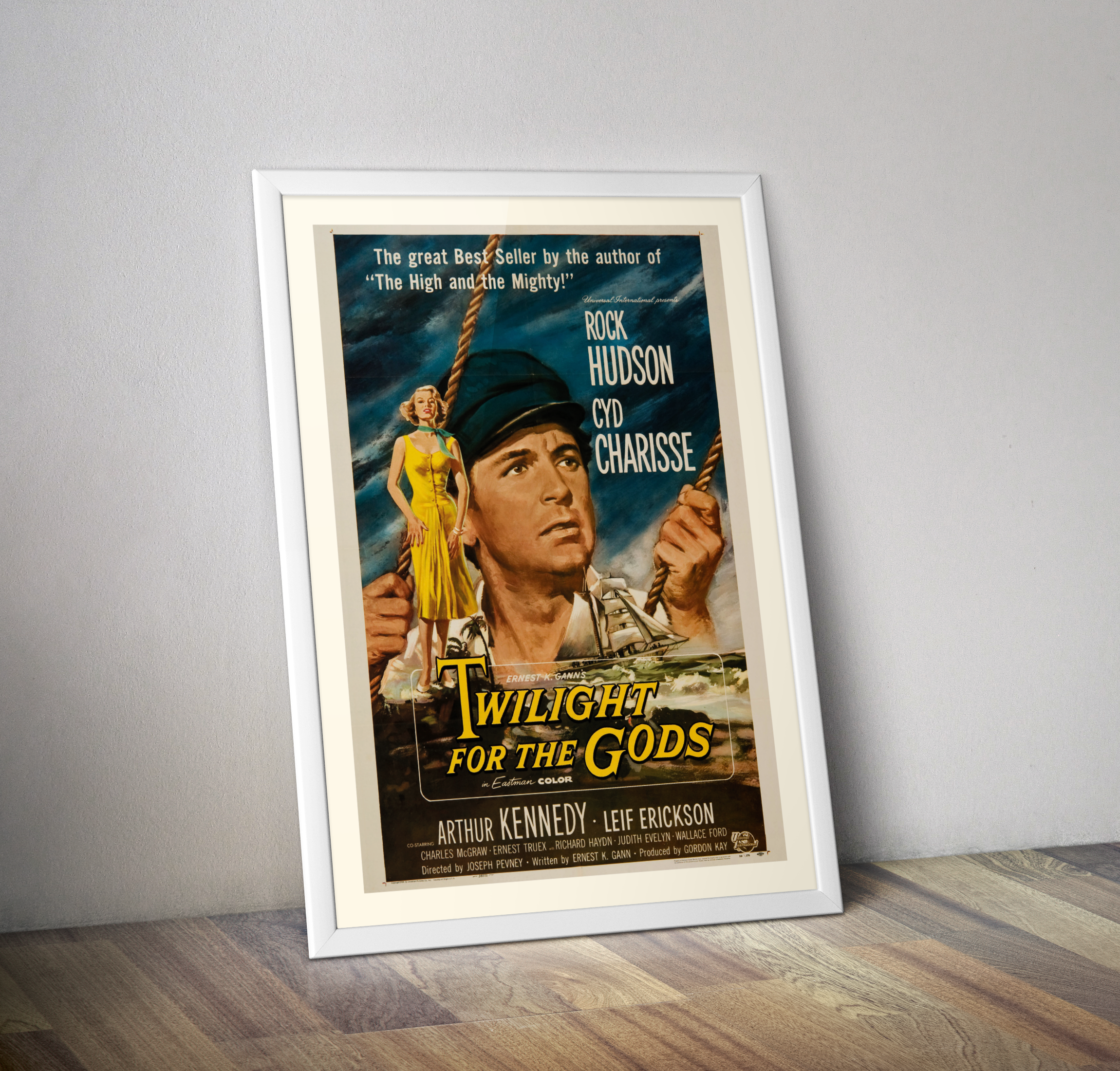 Affiche Twilight for the gods 1958 Cyd Charisse