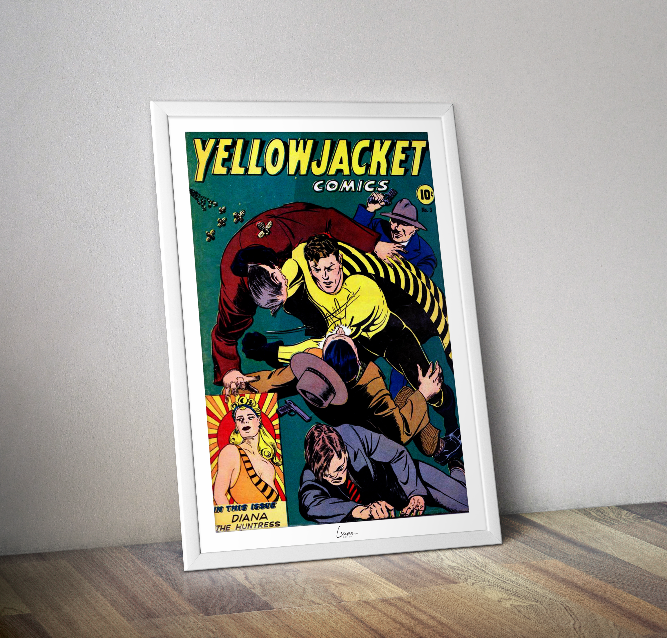 Poster Yellow jacket comics - Affiche DC Comics