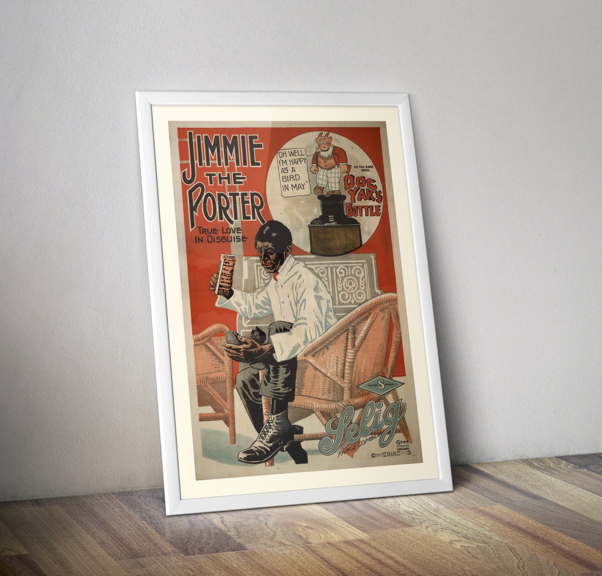 Affiche film Jimmie the porter, true love in disguise 1914
