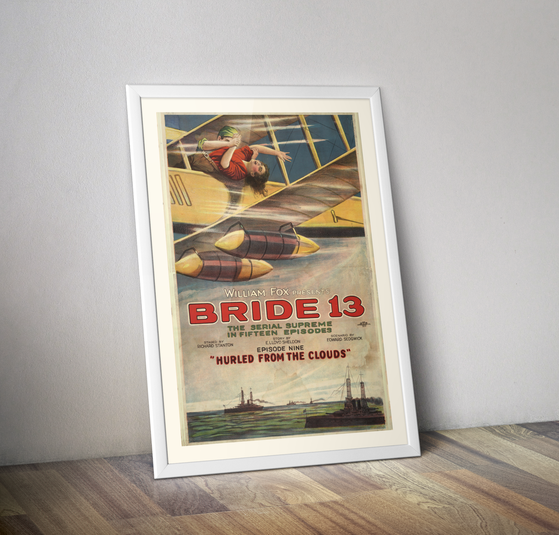 Affiche film bride 13 William fox - Poster cinéma
