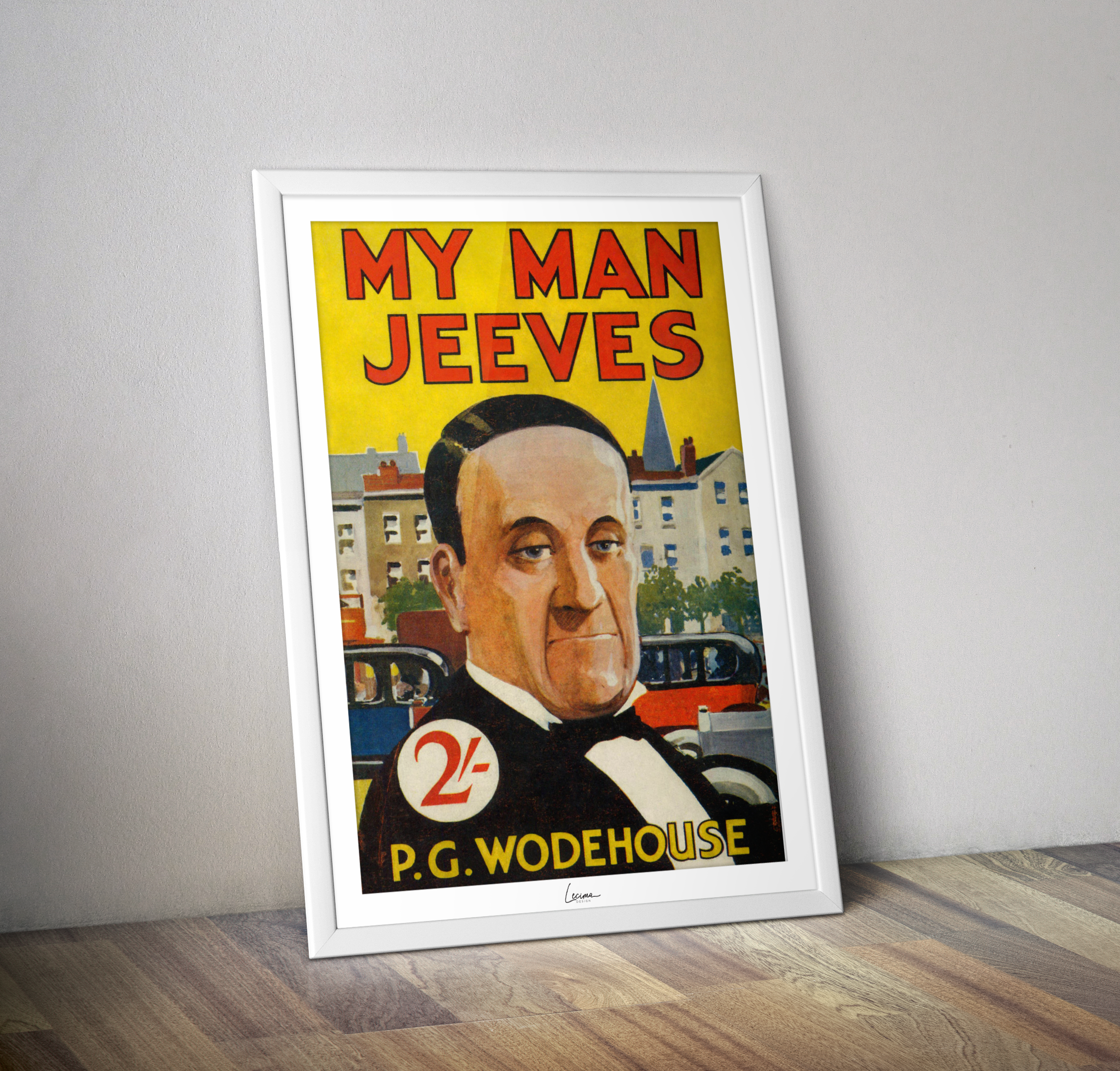 Poster My Man Jeeves -  Affiche vintage cover poster P. G. Wodehouse