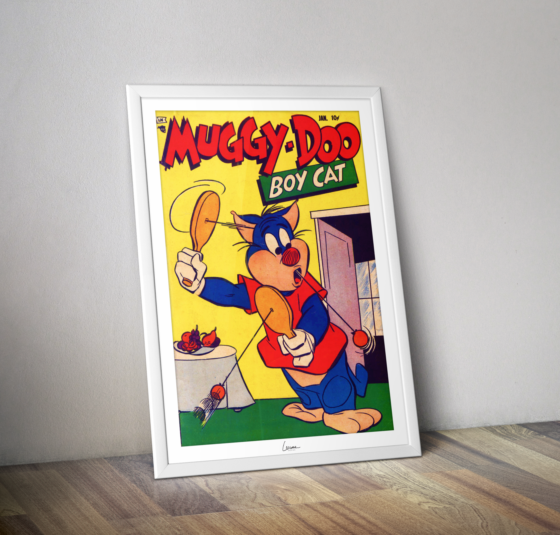 Poster comics  Muggy Doo Boy Cat - Affiche couverture Comics