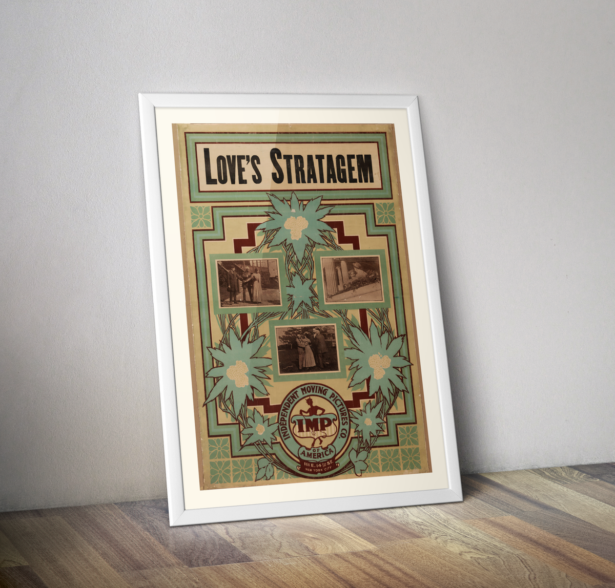 Affiche Love's stratagem 1906 Trinx Red Barrel Studio®