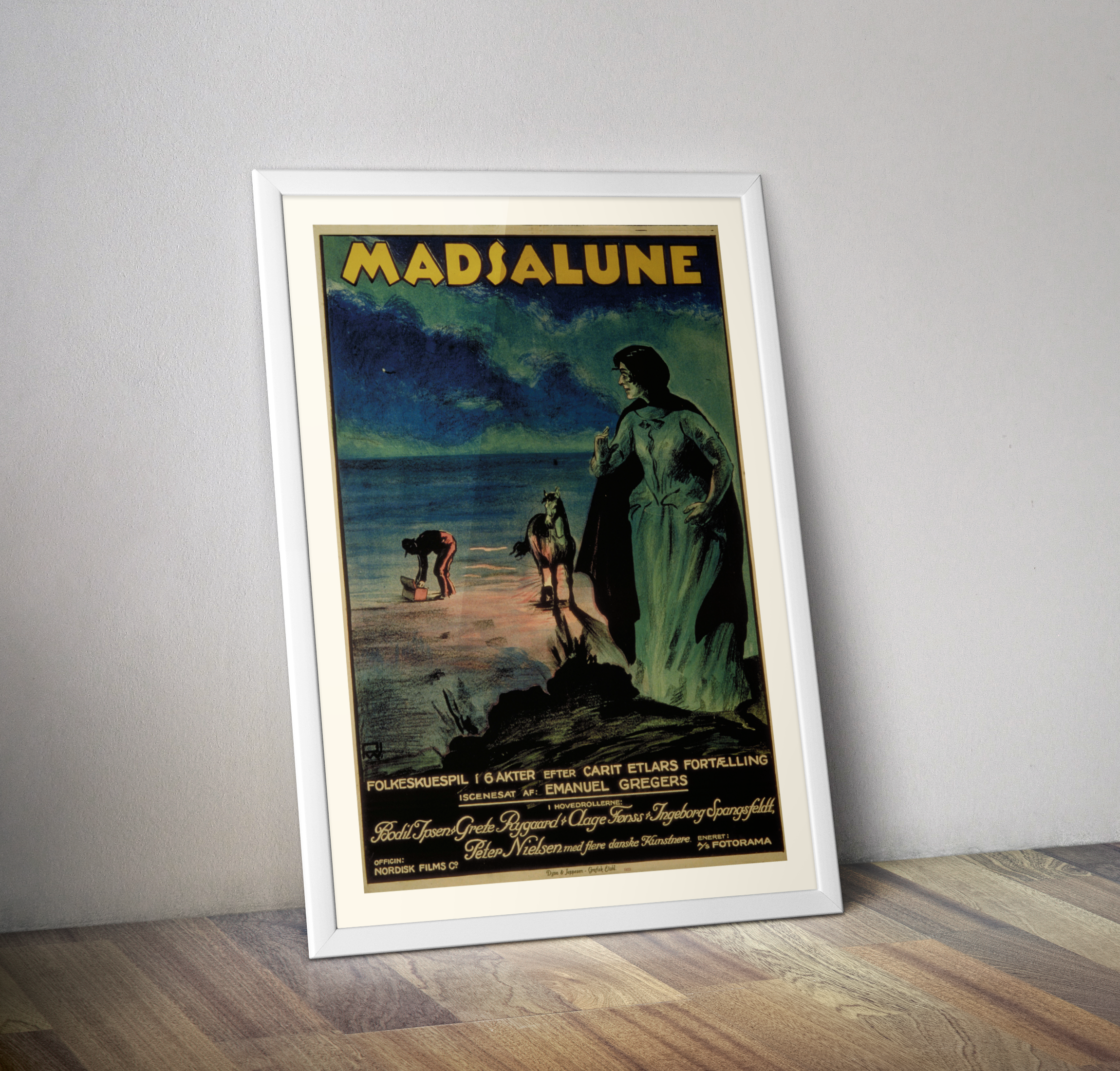 Affiche film Madsalune de 1923