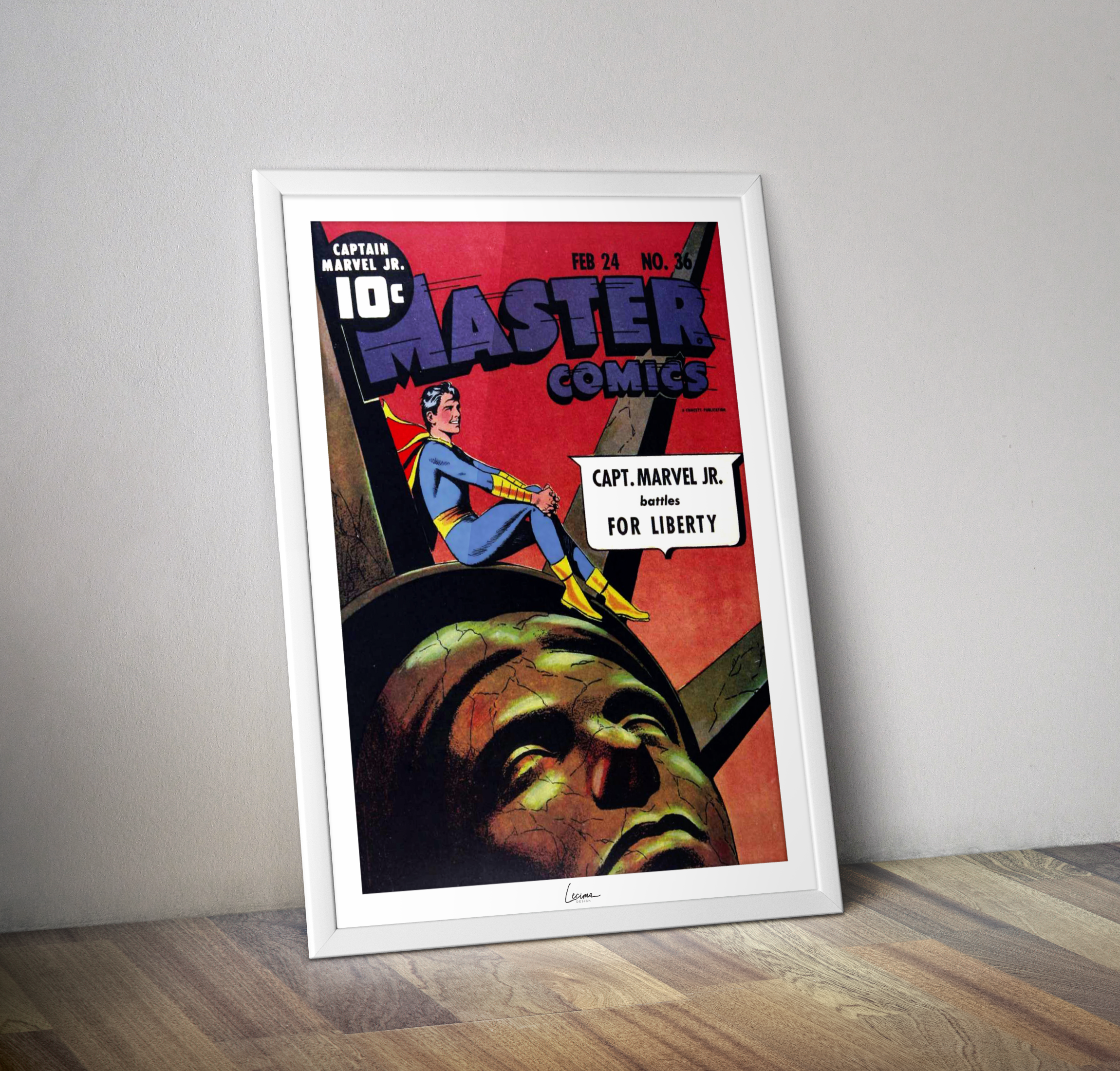 Poster Master comics - Affiche vintage Comics numéro 92