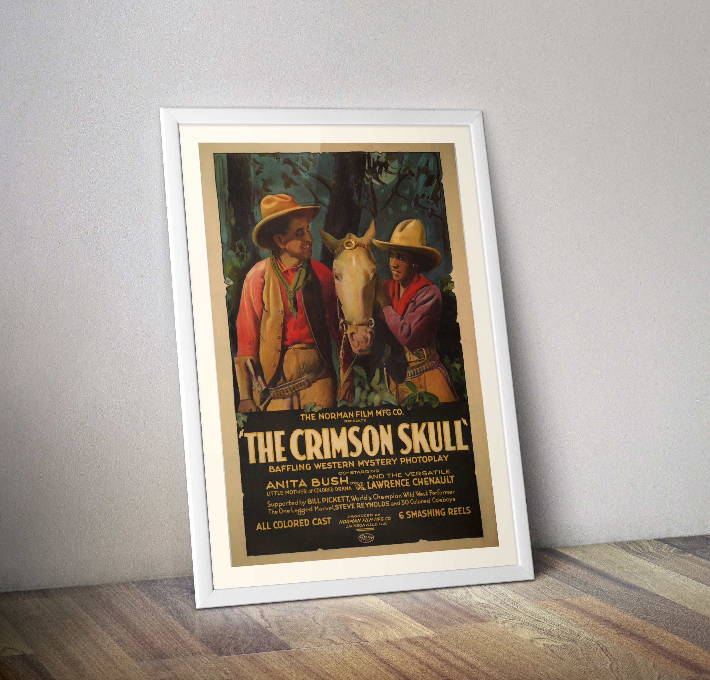 Affiche film The Crimson Skull 1921