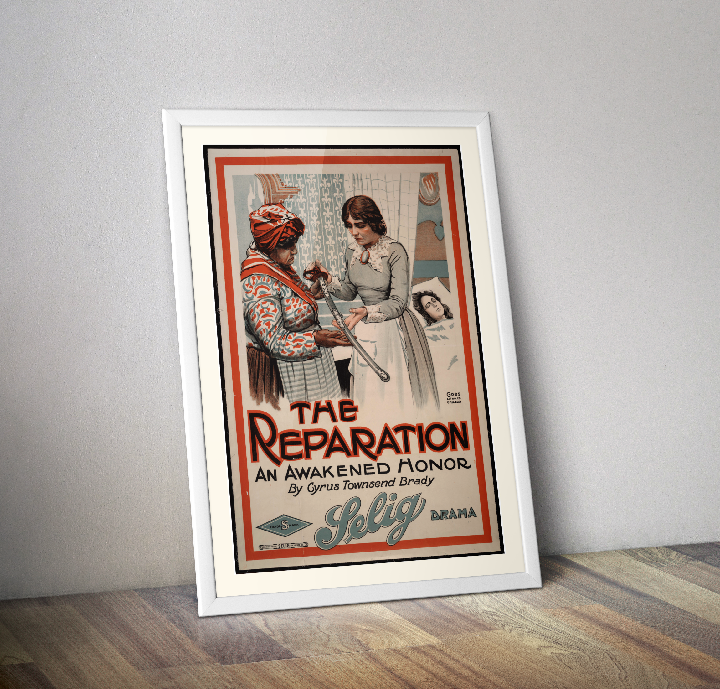 Affiche film The reparation 1914
