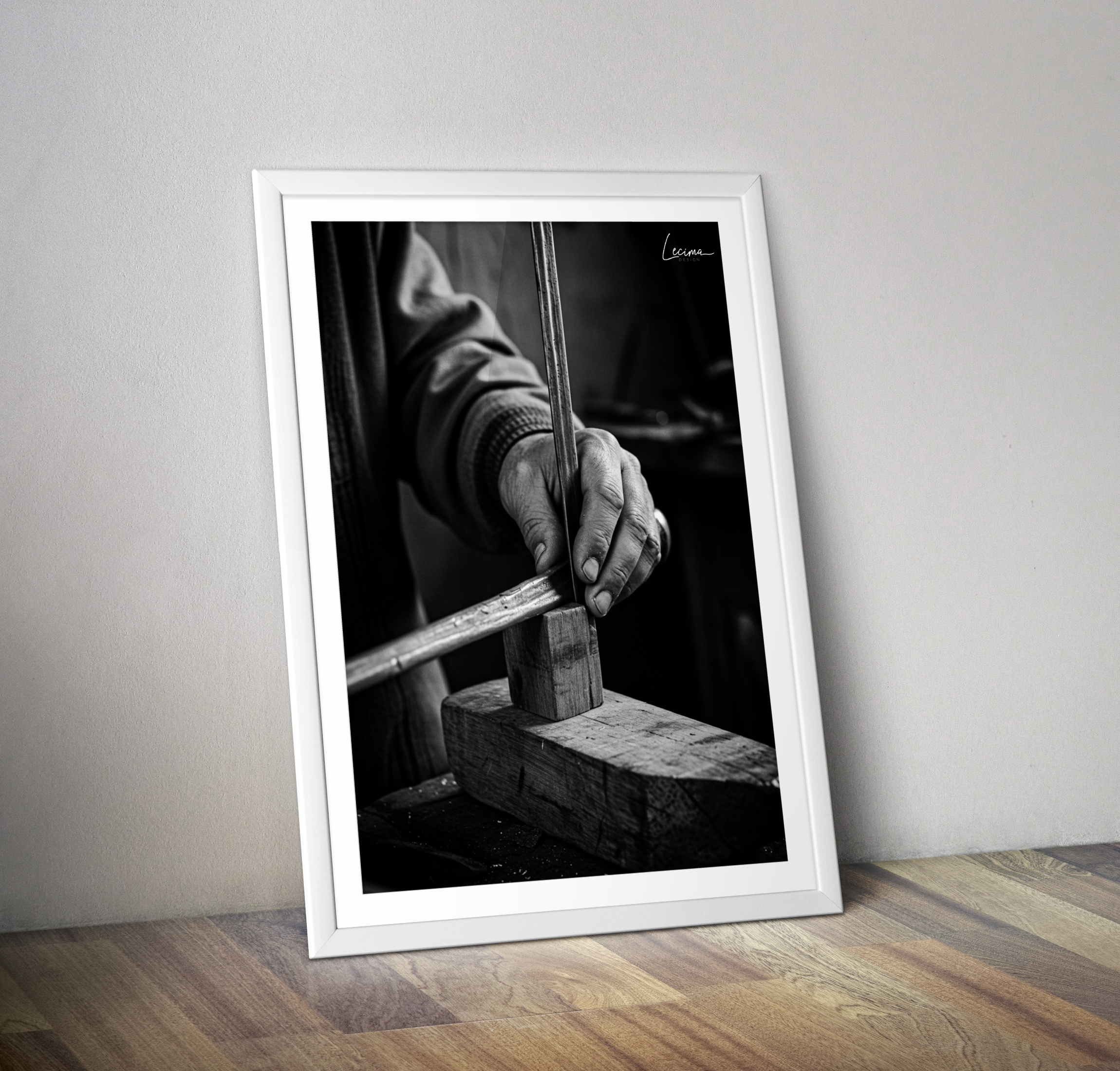 Photo Maroc travail du bois - Affiche Maroc menuisier