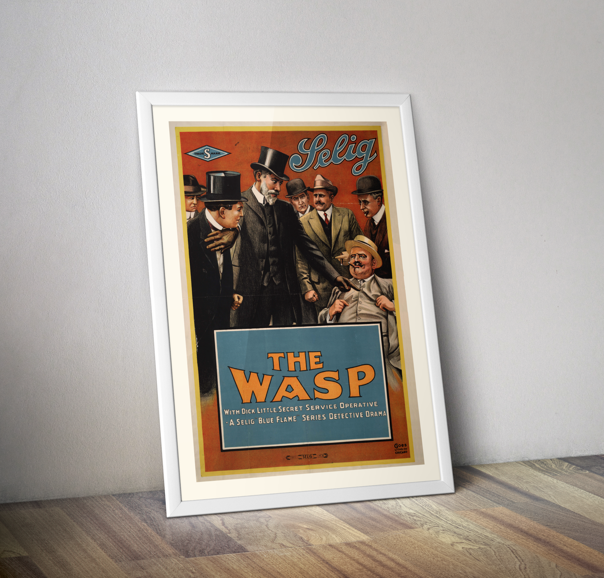 Affiche film The Wasp 1914