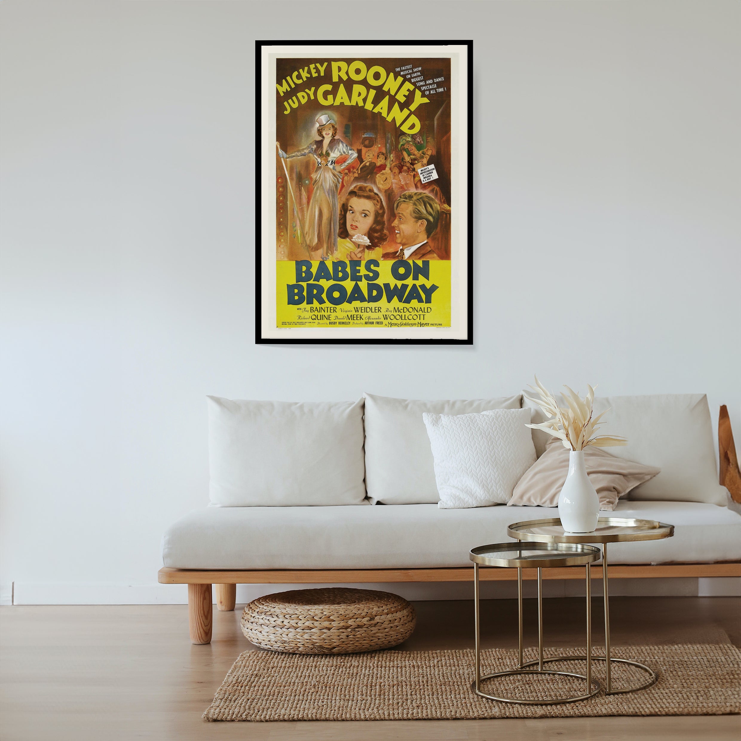 Affiche Film Babe on Broadway Mickey Rooney Judy Garland