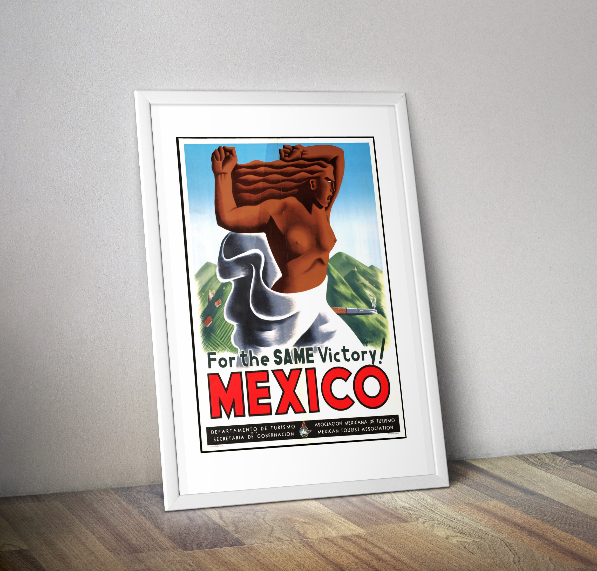 Affiche Mexico department du tourisme