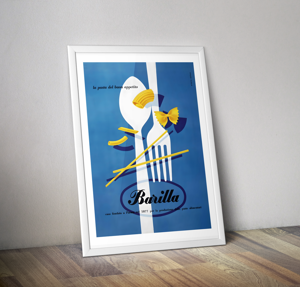 Poster vintage BARILLA Pasta