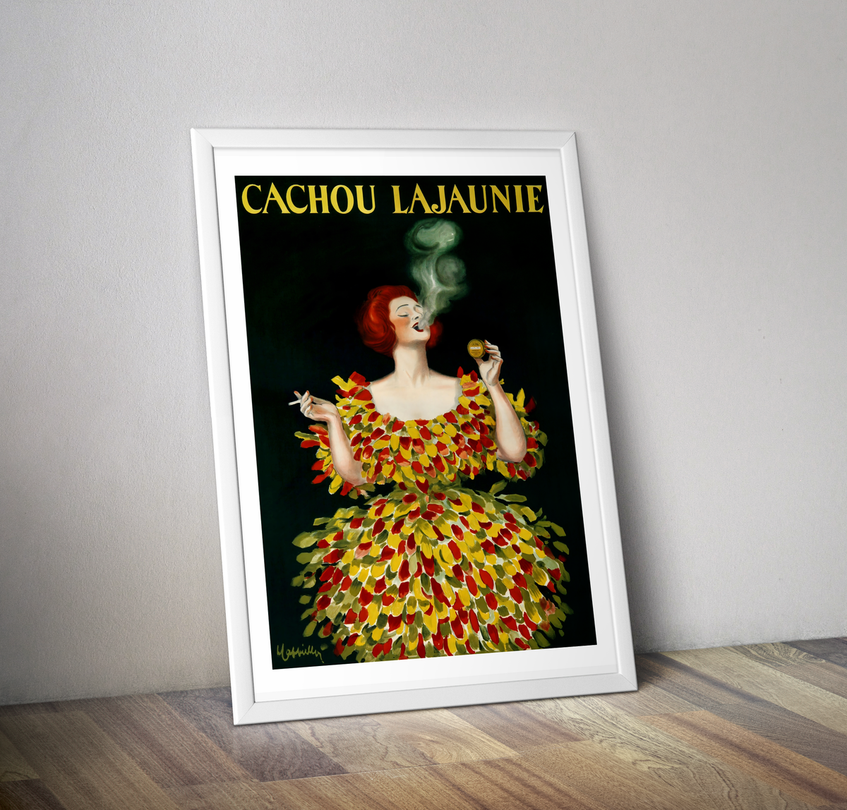 Affiche vintage pub Cachou Lajaunie Réglisse de Leonetto Cappiello