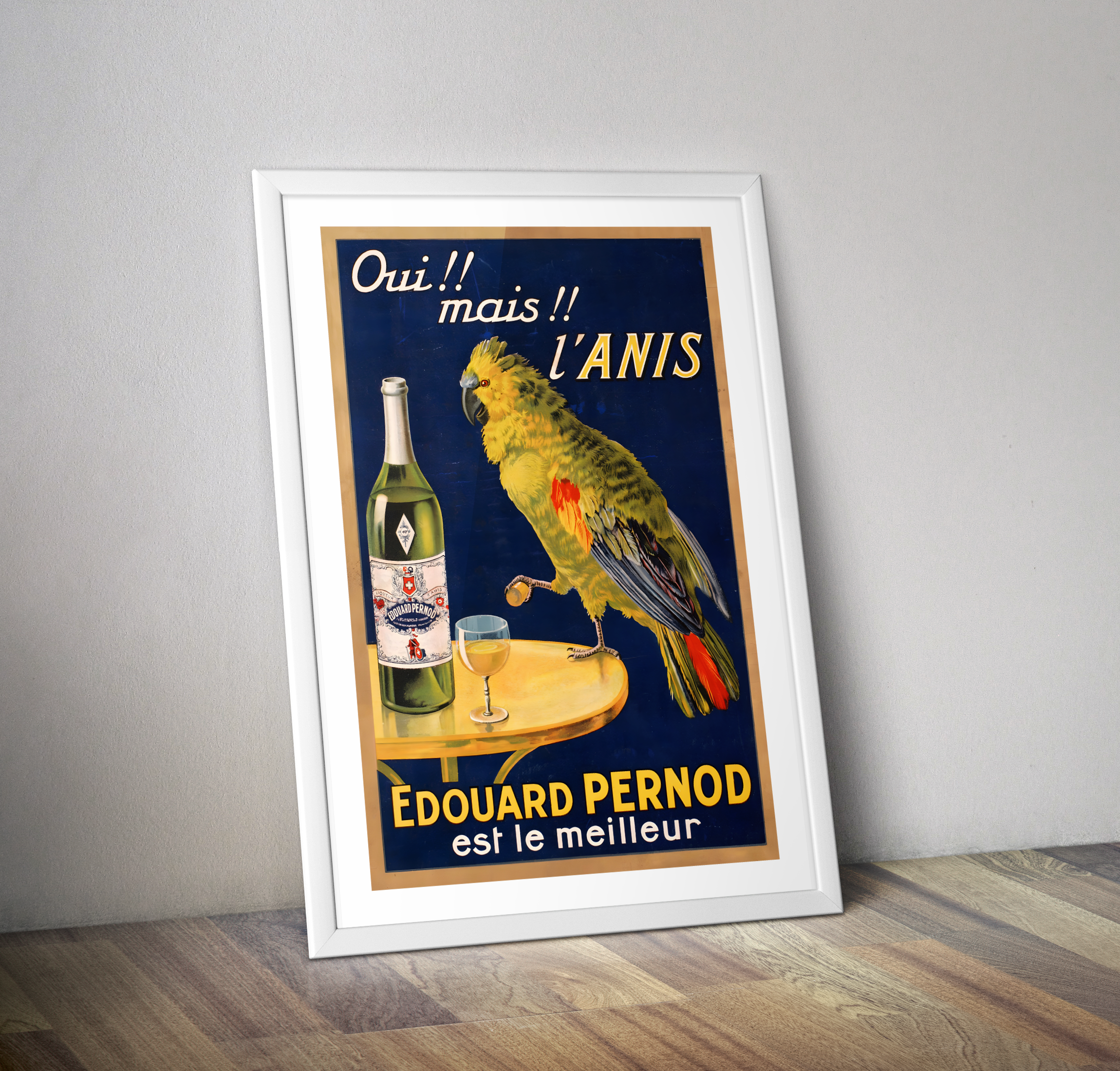Affiche vintage Anis PERNOD - Poster pub alcool