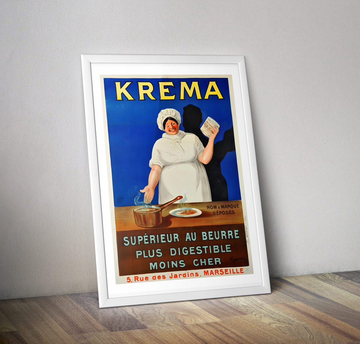 Affiche vintage Krema Leonetto Cappiello vintage Poster