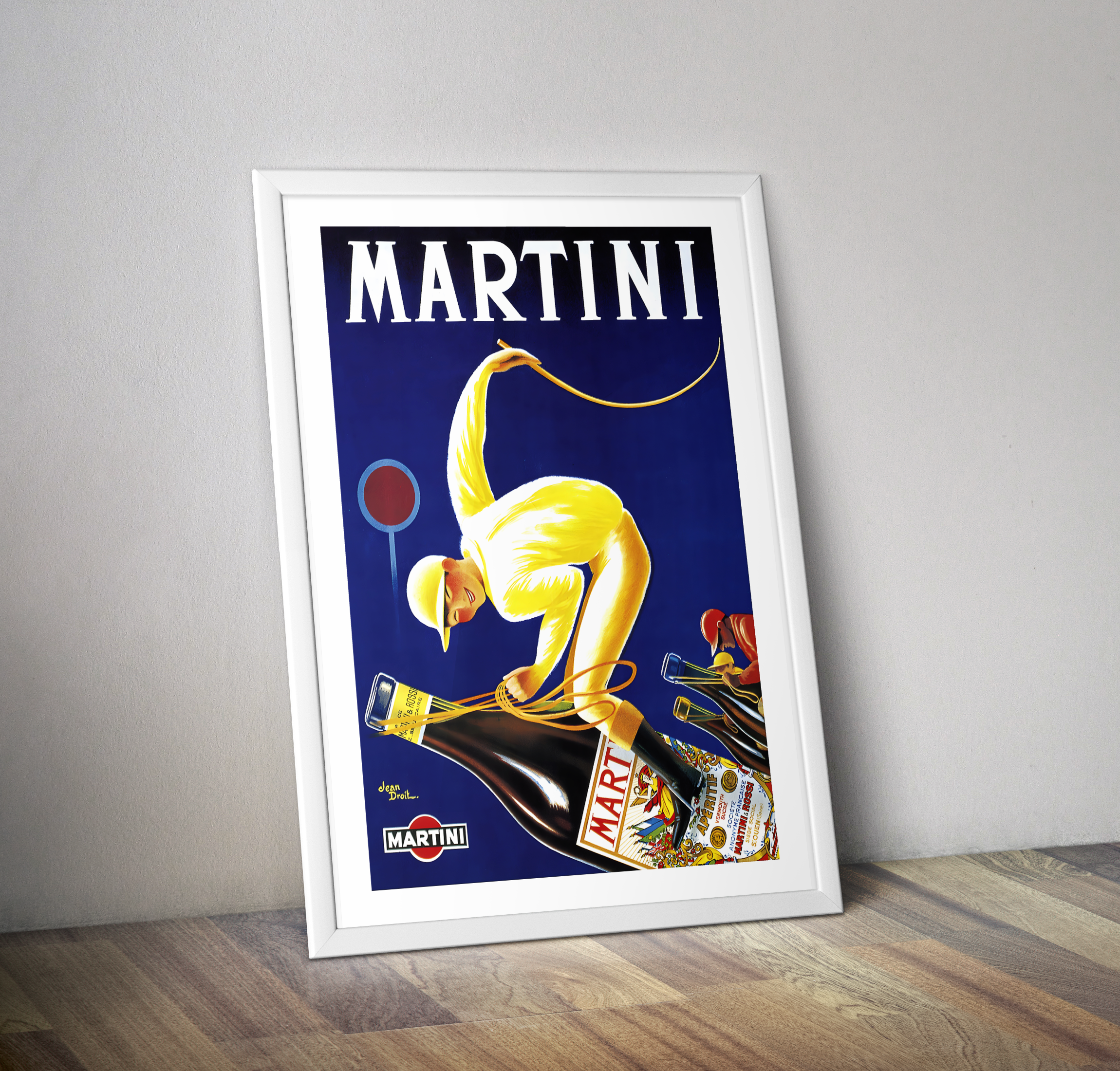 Affiche publicité vintage MARTINI - Poster vintage apéritif